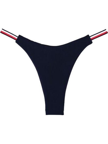 Tommy Jeans Ψηλόμεσο Bikini Brazil Navy Μπλε UW0UW05828-C1G