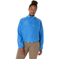 ASICS Αθλητικό Γυναικείο Μπουφάν Softshell Κοντό Γαλάζιο 2032D146-401