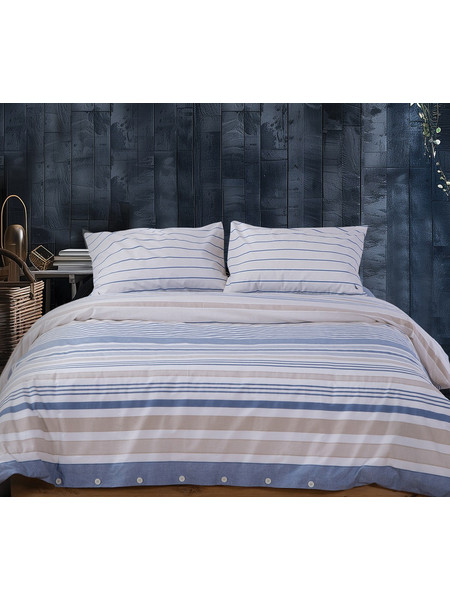 Nef-Nef Σετ Σεντόνια Υπέρδιπλα Βαμβακερά 240x270 Nautica Nau Ocean Denim