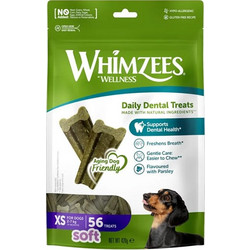 Whimzees Daily Dental Treats XSmall Soft with Pea 420gr 56τμχ