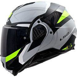 LS2 FF910 Advant II Triple Light Grey Κράνος Μηχανής Flip-Up 1750gr