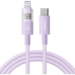 Baseus Braided USB-C to Lightning Cable 20W 1m Purple P10382703511-00