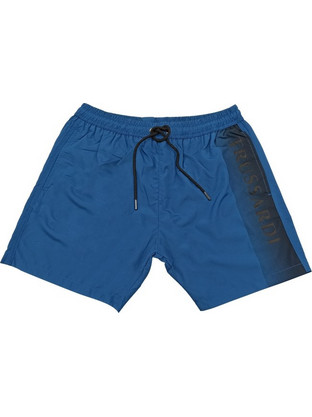 Trussardi Ανδρικό Μαγιό Σορτς με Σχέδια Navy Μπλε TRU1MBM06