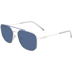 Zeiss ZS22106S 17045 Ανδρικά Γυαλιά Ηλίου Aviator Μεταλλικά Ασημί με Μπλε Φακό