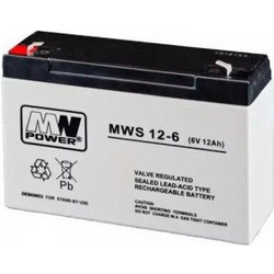 MN Power MWS12-6 Μπαταρία VRLA-AGM 6V 12Ah