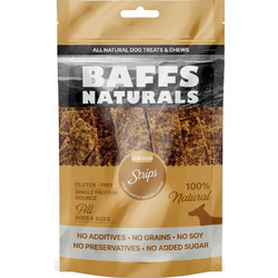 Baffs Naturals Gluten & Grain Free with Chicken Strips 100gr