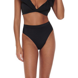 Bluepoint Solids Ψηλόμεσο Bikini Slip Μαύρο 25065089-02