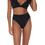 Bluepoint Solids Ψηλόμεσο Bikini Slip Μαύρο 25065089-02