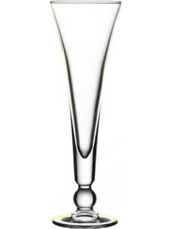 Royal Σετ Ποτήρια Σαμπάνιας Γυάλινα Κολωνάτα 155ml 6τμχ ESPIEL-SP44575K6