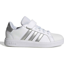 Adidas Grand Court 2.0 Παιδικά Sneakers Λευκά Ασημί IH5532