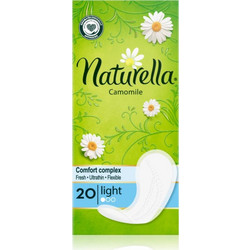 Naturella Camomile Light Σερβιετάκια για Ελαφριά Ροή 1 Σταγόνες 20τμχ