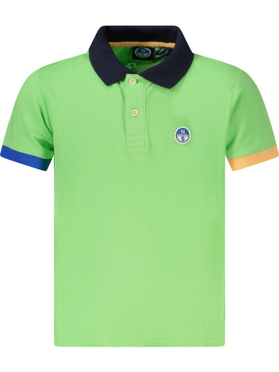 North Sails Παιδικό Polo Κοντομάνικο Lime 795091000-VE0425