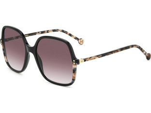 Carolina Herrera HER0244S WR73X Γυναικεία Γυαλιά Ηλίου Τετράγωνα Κοκάλινα Ταρταρούγα με Καφέ Φακό