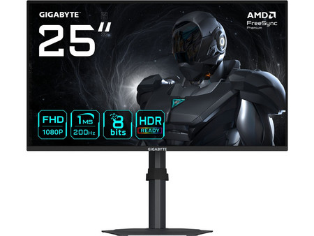 Gigabyte G25F2 IPS HDR Gaming Monitor 24.5" 1920x1080 FHD 200Hz 1ms