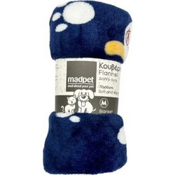 Madpet Κουβέρτα Σκύλου Μπλε 70x50cm MP-72050