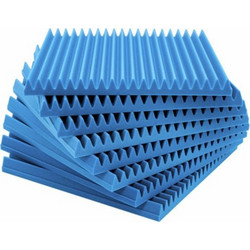 EQ Acoustics Classic Wedge 60 Tile Ηχοαπορροφητικά Πάνελ 60x60x5cm 8τμχ Blue