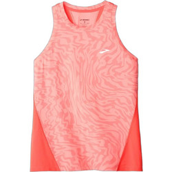 Brooks Sprint Free Tank 3.0 Γυναικείο Αθλητικό T-Shirt Κοραλί 221713-622