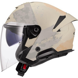 LS2 OF618 Verso II Aqua Matt Ivory Κράνος Μηχανής Jet 1500gr