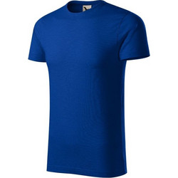 Malfini Ανδρικό Αθλητικό T-Shirt Μπλε MLI-17305