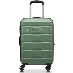 Delsey Securitech 400580103 Βαλίτσα Καμπίνας 54.5x35x23cm με 4 Ρόδες Πράσινη