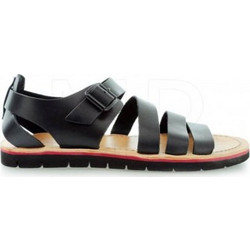 Clarks Pennard Δερμάτινα Γυναικεία Σανδάλια Ανατομικά Μαύρα 26115982