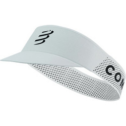 Compressport Ανδρικό Καπέλο Visor Υφασμάτινο Λευκό 8065