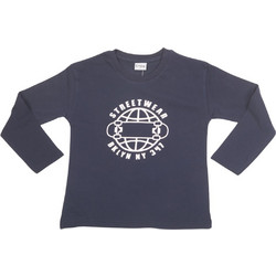 TraX Παιδικό T-Shirt Μακρυμάνικο Μπλε 48870