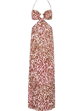 Sugarfree Midi Καλοκαιρινό Βραδινό Φόρεμα Εκρού 25805740-302