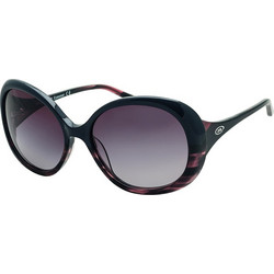 Moritz MO11173 Γυναικεία Γυαλιά Ηλίου Oversized Κοκάλινα Μαύρα με Μαύρο Φακό