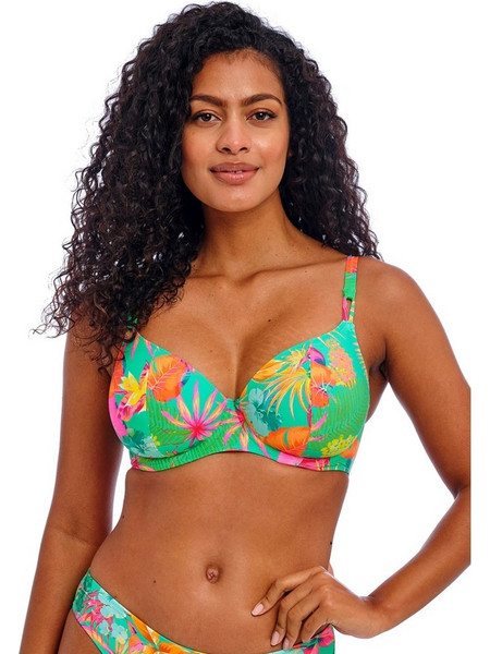 Freya Bikini Top Floral Πράσινο AS206502-JAE