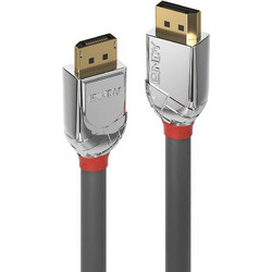 Lindy Καλώδιο DisplayPort 1.4 to DisplayPort Male 2m Grey 36302