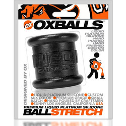 Oxballs Neo Tall Squishy Ball Stretcher Ελαστικό Δαχτυλίδι Όρχεων Σιλικόνης Μαύρο