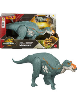 Mattel Jurassic World Rebirth Wild Roar Maiasaura Φιγούρα Δεινόσαυρος για 4+ Ετών