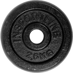 Insportline Δίσκος Μεταλλικός 2.5kg Φ30mm