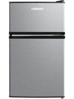 Eskimo ES RTF85SES Δίπορτο Ψυγείο 87lt Υ83.7xΠ47xΒ49.2cm Inox