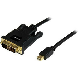 StarTech Καλώδιο Mini DisplayPort to DVI Male 0.9m Black MDP2DVIMM3B