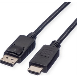 Roline Καλώδιο DisplayPort 1.1 to HDMI Male 3m Black 11.04.5782-10