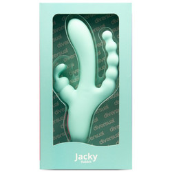 Diversual Jacky Rabbit Triple Vibrator Δονητής Rabbit Πράσινος