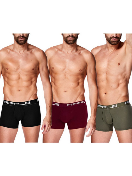 Apple Boxer Ανδρικά Μποξεράκια Σετ 3Pack 3PACK 0114965