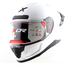 Axor Saber White Κράνος Μηχανής Full Face 1650gr