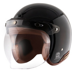 Axor Retro Black Κράνος Μηχανής Jet 900gr