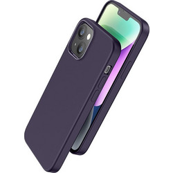 Hoco Pure Series Magnetic Back Cover Purple (iPhone 15 Plus)