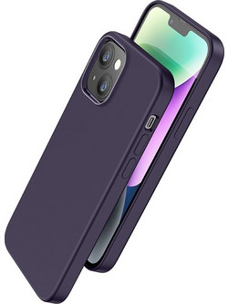 Hoco Pure Series Magnetic Back Cover Purple (iPhone 15 Plus)