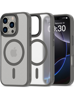 Tech-Protect Magmat Back Cover Matte Titanium (iPhone 16 Pro Max)
