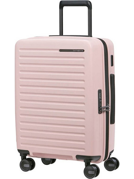 Samsonite RestackD 150702-1751 Βαλίτσα Καμπίνας 55x40x20cm με 4 Ρόδες Ροζ