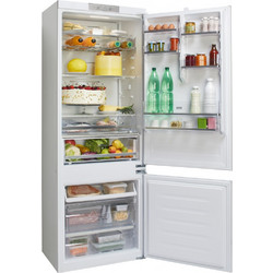 Franke FCB400TNFNEE Εντοιχιζόμενος Ψυγειοκαταψύκτης 384lt Full No Frost Υ193.5xΠ69xΒ55.1cm Λευκός