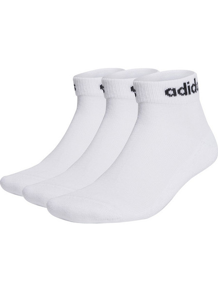 Adidas Ανδρικές Κάλτσες Κοντές Λευκές 3Pack HT3457