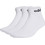 Adidas Ανδρικές Κάλτσες Κοντές Λευκές 3Pack HT3457