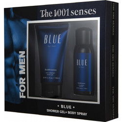 Type Chanel Blue Shower Gel 150ml + Body Spray 100ml