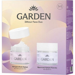 Garden No3 Anti-Wrinkle Face & Eyes Cream 50ml + Nourishing Avocado Night Face & Eyes Cream 50ml